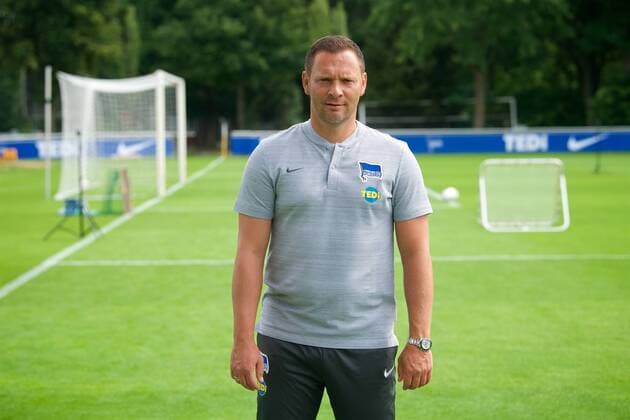 Pal Dardai (Cheftrainer); Hertha BSC Berlin; 1.BL DFL, Porträttermin 2018 2019,