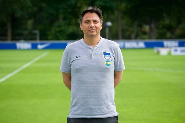 David del Mel (Physiotherapeut); Hertha BSC Berlin; 1.BL DFL, Porträttermin 2018 2019,