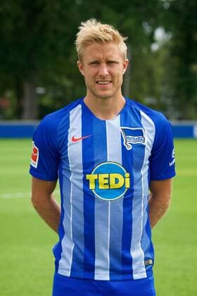 Per Skjelbred; Hertha BSC Berlin; 1.BL DFL, Porträttermin 2018 2019,