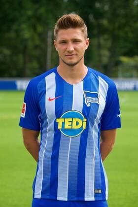 Niklas Stark; Hertha BSC Berlin; 1.BL DFL, Porträttermin 2018 2019,
