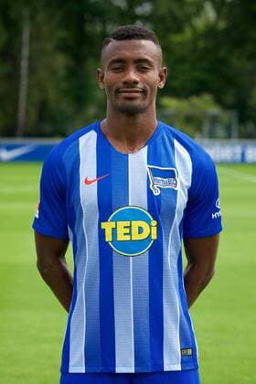 Salomon Kalou; Hertha BSC Berlin; 1.BL DFL, Porträttermin 2018 2019,
