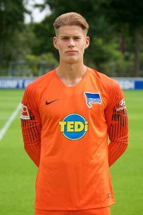 Dennis Smarsch; Hertha BSC Berlin; 1.BL DFL, Porträttermin 2018 2019,