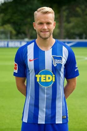 Pascal Köpke; Hertha BSC Berlin; 1.BL DFL, Porträttermin 2018 2019,