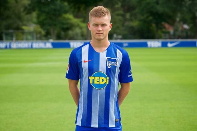 Maximilian Mittelstädt; Hertha BSC Berlin; 1.BL DFL, Porträttermin 2018 2019,