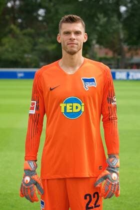 Rune Jarstein; Hertha BSC Berlin; 1.BL DFL, Porträttermin 2018 2019,