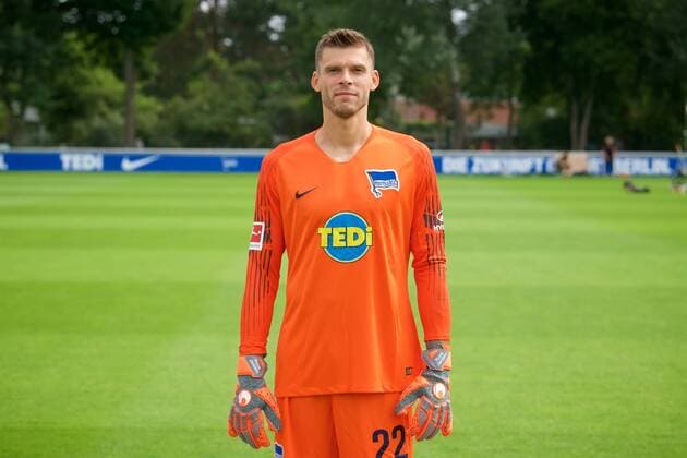 Rune Jarstein; Hertha BSC Berlin; 1.BL DFL, Porträttermin 2018 2019,