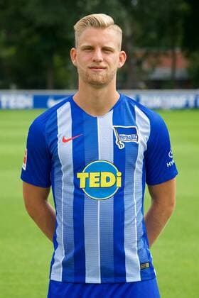 Arne Maier; Hertha BSC Berlin; 1.BL DFL, Porträttermin 2018 2019,
