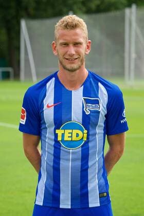 Fabian Lustenberger; Hertha BSC Berlin; 1.BL DFL, Porträttermin 2018 2019,