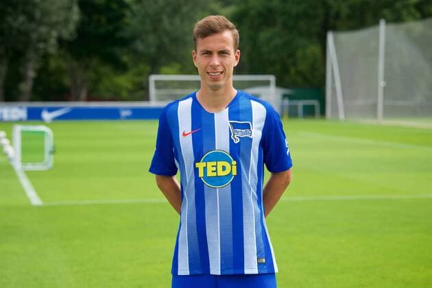 Maximilian Pronichev; Hertha BSC Berlin; 1.BL DFL, Porträttermin 2018 2019,