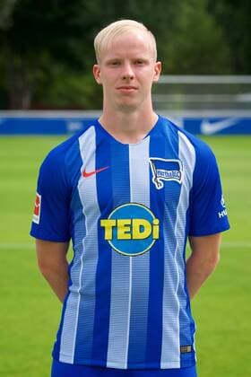 Dennis Jastrzembski; Hertha BSC Berlin; 1.BL DFL, Porträttermin 2018 2019,