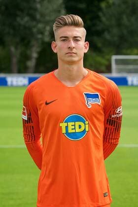 Jonathan Klinsmann; Hertha BSC Berlin; 1.BL DFL, Porträttermin 2018 2019,