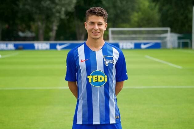 Maurice Covic; Hertha BSC Berlin; 1.BL DFL, Porträttermin 2018 2019,