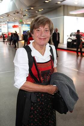 Rosi Mittermaier, Bayerischer Sportpreis 2018 in der BMW Welt in Muenchen am 21.07.2018