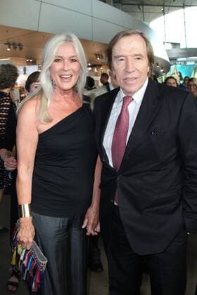 Guenter Netzer mit Ehefrau Elvira, Bayerischer Sportpreis 2018 in der BMW Welt in Muenchen am 21.07.2018
