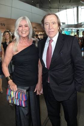 Guenter Netzer mit Ehefrau Elvira, Bayerischer Sportpreis 2018 in der BMW Welt in Muenchen am 21.07.2018