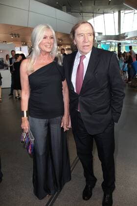Guenter Netzer mit Ehefrau Elvira, Bayerischer Sportpreis 2018 in der BMW Welt in Muenchen am 21.07.2018