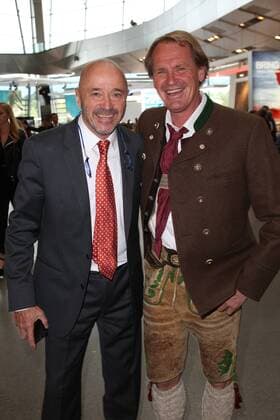 Christian Neureuther und Markus Wasmeier, Bayerischer Sportpreis 2018 in der BMW Welt in Muenchen am 21.07.2018