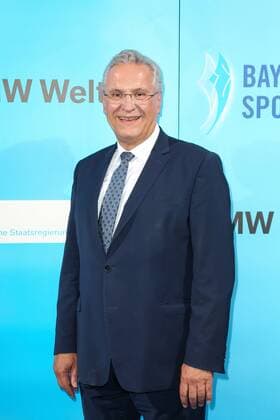Joachim Herrmann, Bayerischer Sportpreis 2018 in der BMW Welt in Muenchen am 21.07.2018