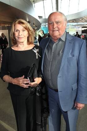 Senta Berger mit Ehemann Michael Verhoeven, Bayerischer Sportpreis 2018 in der BMW Welt in Muenchen am 21.07.2018