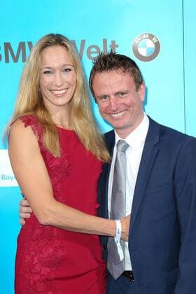 Dr.Christine Theiss mit Ehemann Hans, Bayerischer Sportpreis 2018 in der BMW Welt in Muenchen am 21.07.2018