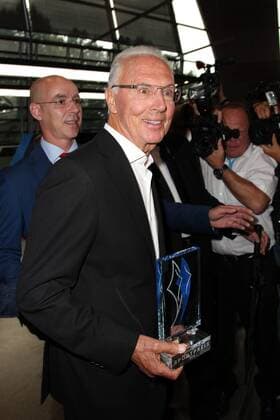 Franz Beckenbauer, Bayerischer Sportpreis 2018 in der BMW Welt in Muenchen am 21.07.2018