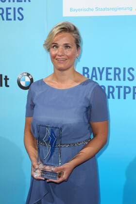 Verena Bentele, Bayerischer Sportpreis 2018 in der BMW Welt in Muenchen am 21.07.2018