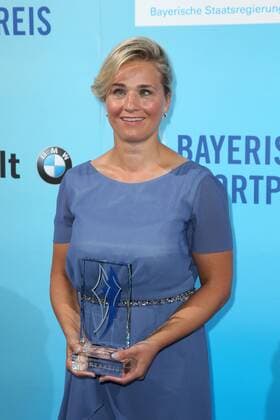 Verena Bentele, Bayerischer Sportpreis 2018 in der BMW Welt in Muenchen am 21.07.2018