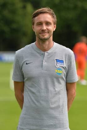 Fussball, Herren, Regionalliga Nord-Ost, Saison 2018 19, Hertha BSC II, Mannschafts- und Porträtfotos, Torwarttrainer Max Steinborn (Hertha BSC II), 22.07.18, Copyright: xMichaelxHundtx xMatthiasxKochx