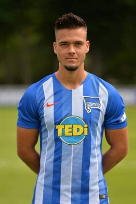 Fussball, Herren, Regionalliga Nord-Ost, Saison 2018 19, Hertha BSC II, Mannschafts- und Porträtfotos, Maurice Klehr (Nr. 8, Hertha BSC II), 22.07.18, Copyright: xMichaelxHundtx xMatthiasxKochx