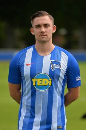 Fussball, Herren, Regionalliga Nord-Ost, Saison 2018 19, Hertha BSC II, Mannschafts- und Porträtfotos, Fabio Mirbach (Nr. 11, Hertha BSC II), 22.07.18, Copyright: xMichaelxHundtx xMatthiasxKochx