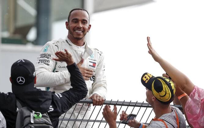 Motorsports: FIA Formula One World Championship WM Weltmeisterschaft 2018, Grand Prix of Germany, 44 Lewis Hamilton (GBR, Mercedes AMG Petronas Motorsport), Hockenheim Germany
