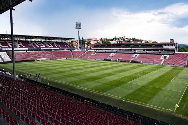 180723 General view of Stadionul Dr. Constantin Radulescu during a press conference PK Pressekonferenz and practice ahead the UEFA Champions League qualifying match between Cluj and Malmö FF on July 23, 2018 in Cluj. Photo: Ludvig Thunman BILDBYRN kod LT 35509 Copyright: LUDVIGxTHUNMAN BB180723LT034