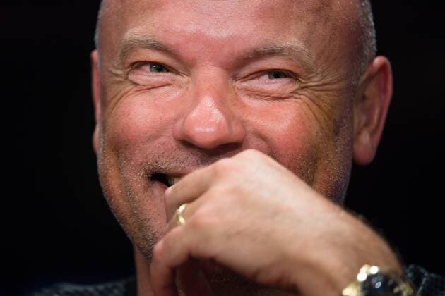 Sport Bilder des Tages 180723 head coach Uwe Rösler of Malmö FF during a press conference PK Pressekonferenz and practice ahead the UEFA Champions League qualifying match between Cluj and Malmö FF on July 23, 2018 in Cluj. Photo: Ludvig Thunman BILDBYRN kod LT 35508 Copyright: LUDVIGxTHUNMAN BB180723LT047