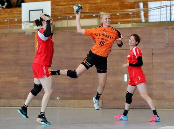BAU 23.07.2018 Bietigheim Handball Frauen SG BBM Bietigheim vs. Nationalmannschaft China, Kim Naidzinavicius (BBM, Mitte)