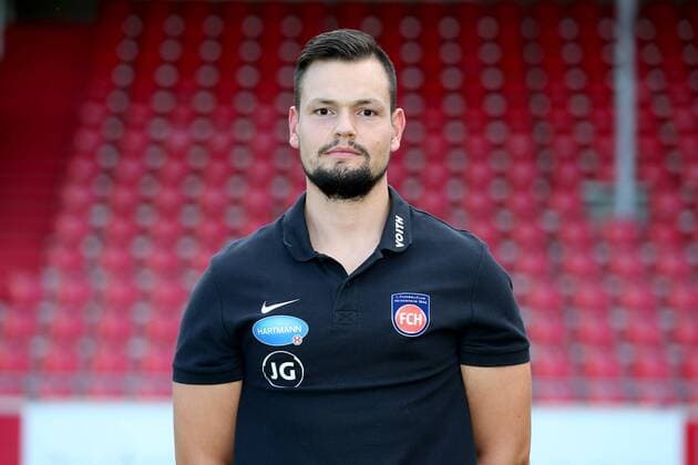 Physiotherapeut Johannes Gessler ( 1. FC Heidenheim ), 1.FC Heidenheim, 2.Bundesliga, Portraettermin 2018 2019, 1.FC Heidenheim, 2.Bundesliga, Portraettermin 2018 2019, 060.07.18 Heidenheim Copyright: xLangerx xEibner-Pressefotox EP_HLR