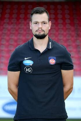 Physiotherapeut Johannes Gessler ( 1. FC Heidenheim ), 1.FC Heidenheim, 2.Bundesliga, Portraettermin 2018 2019, 1.FC Heidenheim, 2.Bundesliga, Portraettermin 2018 2019, 060.07.18 Heidenheim Copyright: xLangerx xEibner-Pressefotox EP_HLR