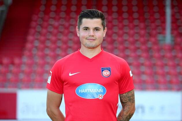 Marnon Busch ( 1. FC Heidenheim 2 ), 1.FC Heidenheim, 2.Bundesliga, Portraettermin 2018 2019, 1.FC Heidenheim, 2.Bundesliga, Portraettermin 2018 2019, 060.07.18 Heidenheim Copyright: xLangerx xEibner-Pressefotox EP_HLR