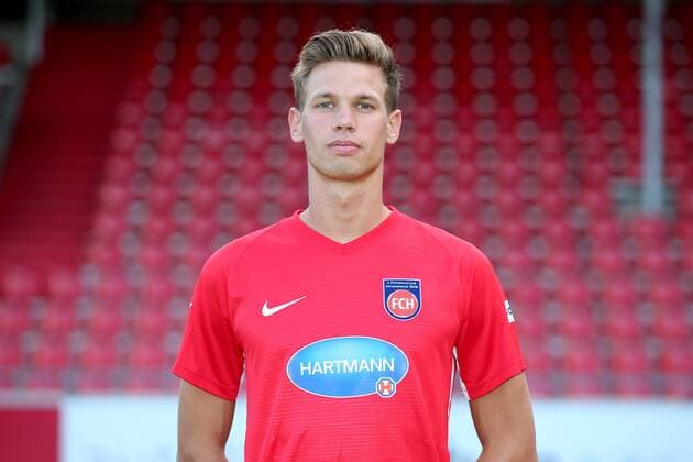 Maximilian Thiel ( 1. FC Heidenheim 21 ), 1.FC Heidenheim, 2.Bundesliga, Portraettermin 2018 2019, 1.FC Heidenheim, 2.Bundesliga, Portraettermin 2018 2019, 060.07.18 Heidenheim Copyright: xLangerx xEibner-Pressefotox EP_HLR