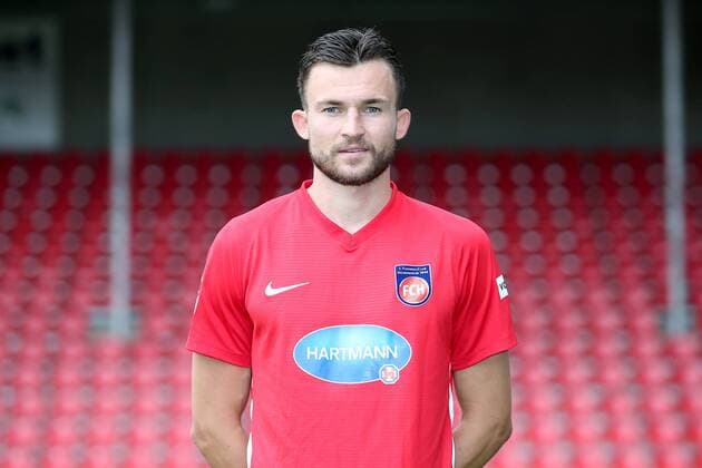 Denis Thomalla; 1.FC Heidenheim; 2. Bundesliga, Portraettermin 2018 2019, 1.FC Heidenheim; 2. Bundesliga, Portraettermin 2018 2019 Heidenheim Copyright: xEIBNER HarryxLangerx EP_HLR