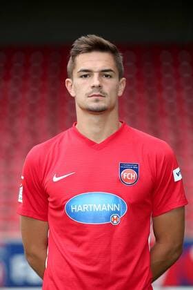 Nikola Dovedan; 1.FC Heidenheim; 2. Bundesliga, Portraettermin 2018 2019, 1.FC Heidenheim; 2. Bundesliga, Portraettermin 2018 2019 Heidenheim Copyright: xEIBNER HarryxLangerx EP_HLR