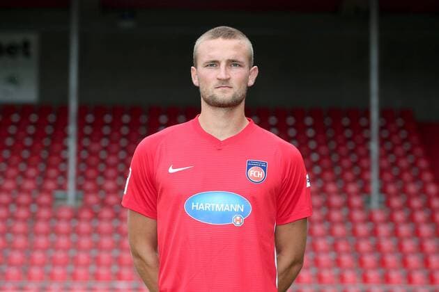 Timo Beermann; 1.FC Heidenheim; 2. Bundesliga, Portraettermin 2018 2019, 1.FC Heidenheim; 2. Bundesliga, Portraettermin 2018 2019 Heidenheim Copyright: xEIBNER HarryxLangerx EP_HLR