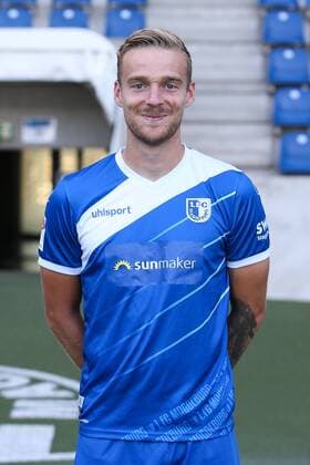 Nils Butzen (1. FC Magdeburg) - 2. BL PortraÌˆttermin 2018 2019 offizieller Fototermin 1. FC Magdeburg in der MDCC Arena in Magdeburg - Porträt, Portrait,Deutschland, Fussball, Mann, Maenner,GER,23.07.2018