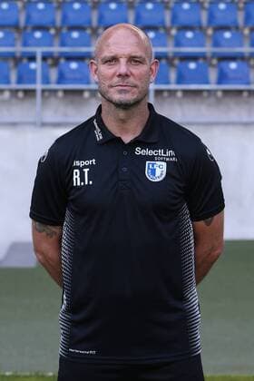 Co-Trainer Ronny Thielemann (1. FC Magdeburg) - 2. BL PortraÌˆttermin 2018 2019 offizieller Fototermin 1. FC Magdeburg in der MDCC Arena in Magdeburg - Porträt, Portrait,Deutschland, Fussball, Mann, Maenner,GER,23.07.2018
