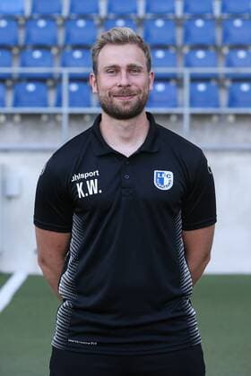 Videoanalyst Kevin Waliczek (1. FC Magdeburg) - 2. BL PortraÌˆttermin 2018 2019 offizieller Fototermin 1. FC Magdeburg in der MDCC Arena in Magdeburg - Porträt, Portrait,Deutschland, Fussball, Mann, Maenner,GER,23.07.2018