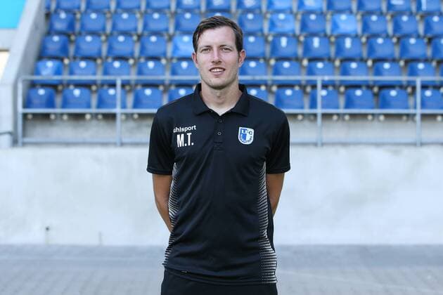 Torwarttrainer Matthias Tischer (1. FC Magdeburg) - 2. BL PortraÌˆttermin 2018 2019 offizieller Fototermin 1. FC Magdeburg in der MDCC Arena in Magdeburg - Porträt, Portrait,Deutschland, Fussball, Mann, Maenner,GER,23.07.2018