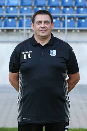 Zeugwart Heiko Horner (1. FC Magdeburg) - 2. BL PortraÌˆttermin 2018 2019 offizieller Fototermin 1. FC Magdeburg in der MDCC Arena in Magdeburg - Porträt, Portrait,Deutschland, Fussball, Mann, Maenner,GER,23.07.2018