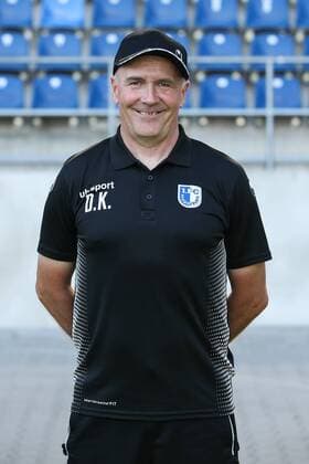 Athletiktrainer Dirk Keller (1. FC Magdeburg) - 2. BL PortraÌˆttermin 2018 2019 offizieller Fototermin 1. FC Magdeburg in der MDCC Arena in Magdeburg - Porträt, Portrait,Deutschland, Fussball, Mann, Maenner,GER,23.07.2018