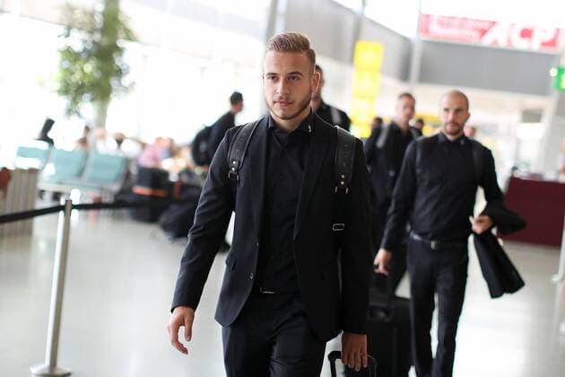 SOCCER - CL, Ajax vs Sturm, preview GRAZ,AUSTRIA, 24.JUL.18 - SOCCER- UEFA Champions League, Ajax Amsterdam vs Sturm Graz, preview. Image shows Sandi Lovric (Sturm). GEPAxpictures xChristianxWalgram
