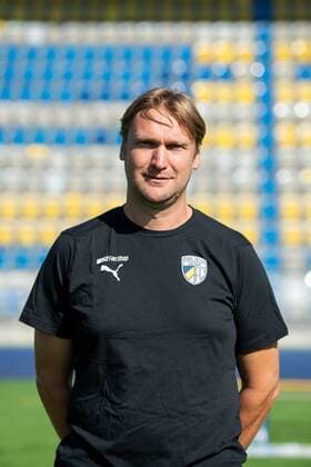 Sportdirektor Kenny Verhoene; FC Carl Zeiss Jena; 3.Liga, Porträttermin 2018 2019, Ernst Abbe Sportfeld Jena