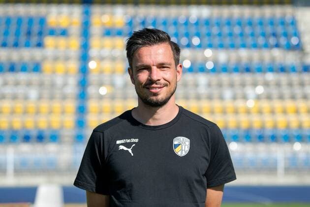 Co Trainer Martin Ullmann; FC Carl Zeiss Jena; 3.Liga, Porträttermin 2018 2019, Ernst Abbe Sportfeld Jena